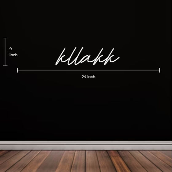 Custom FloRo Neon Sign