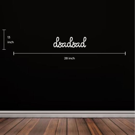 Custom FloRo Neon Sign