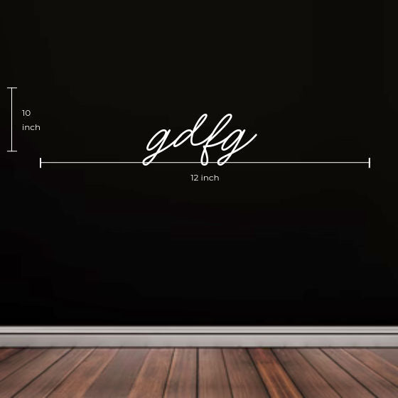 Custom FloRo Neon Sign