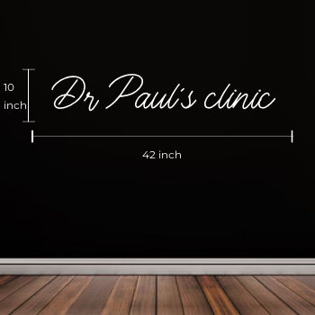 Custom FloRo Neon Sign