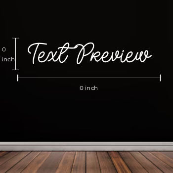 Custom FloRo Neon Sign