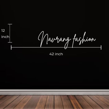 Custom FloRo Neon Sign