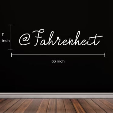 Custom FloRo Neon Sign