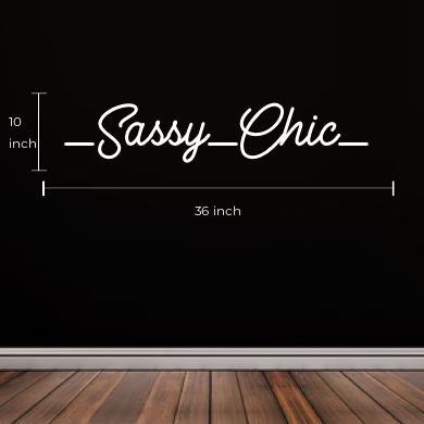 Custom FloRo Neon Sign