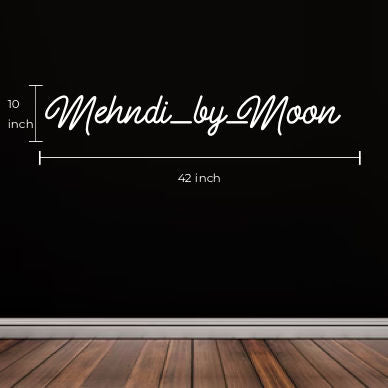 Custom FloRo Neon Sign