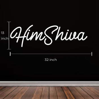 Custom FloRo Neon Sign