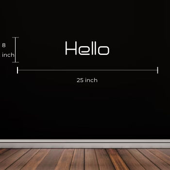 Custom FloRo Neon Sign