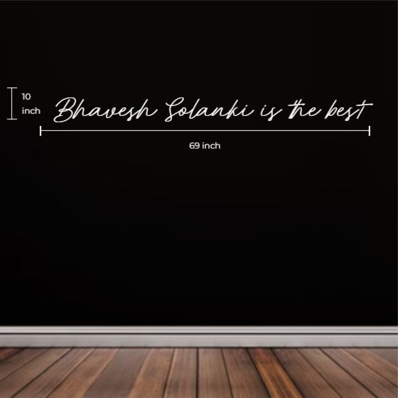 Custom FloRo Neon Sign