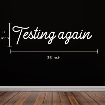 Custom FloRo Neon Sign