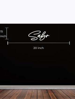 Custom FloRo Neon Sign