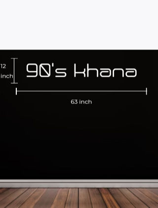 Custom FloRo Neon Sign