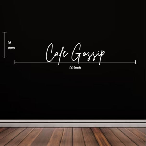 Custom FloRo Neon Sign