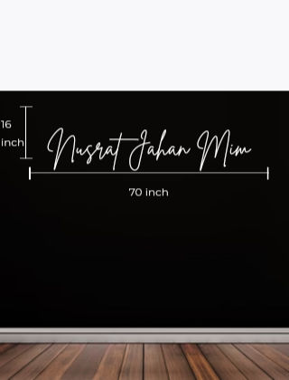 Custom FloRo Neon Sign