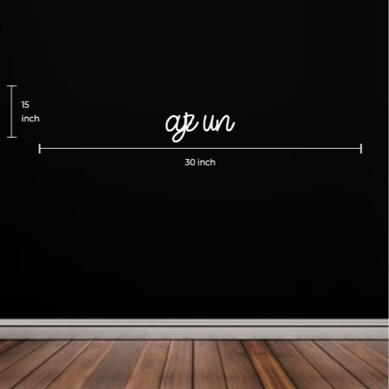 Custom FloRo Neon Sign