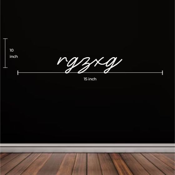 Custom FloRo Neon Sign