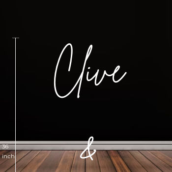 Custom FloRo Neon Sign