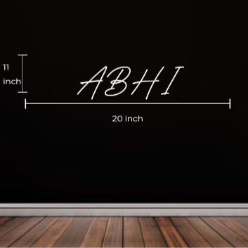 Custom FloRo Neon Sign