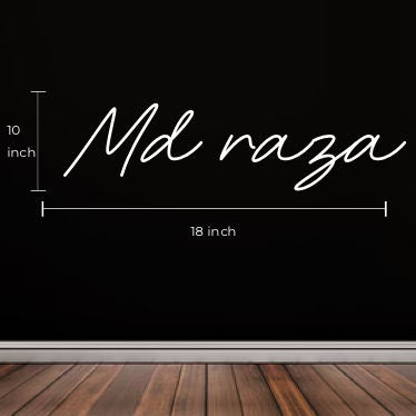 Custom FloRo Neon Sign