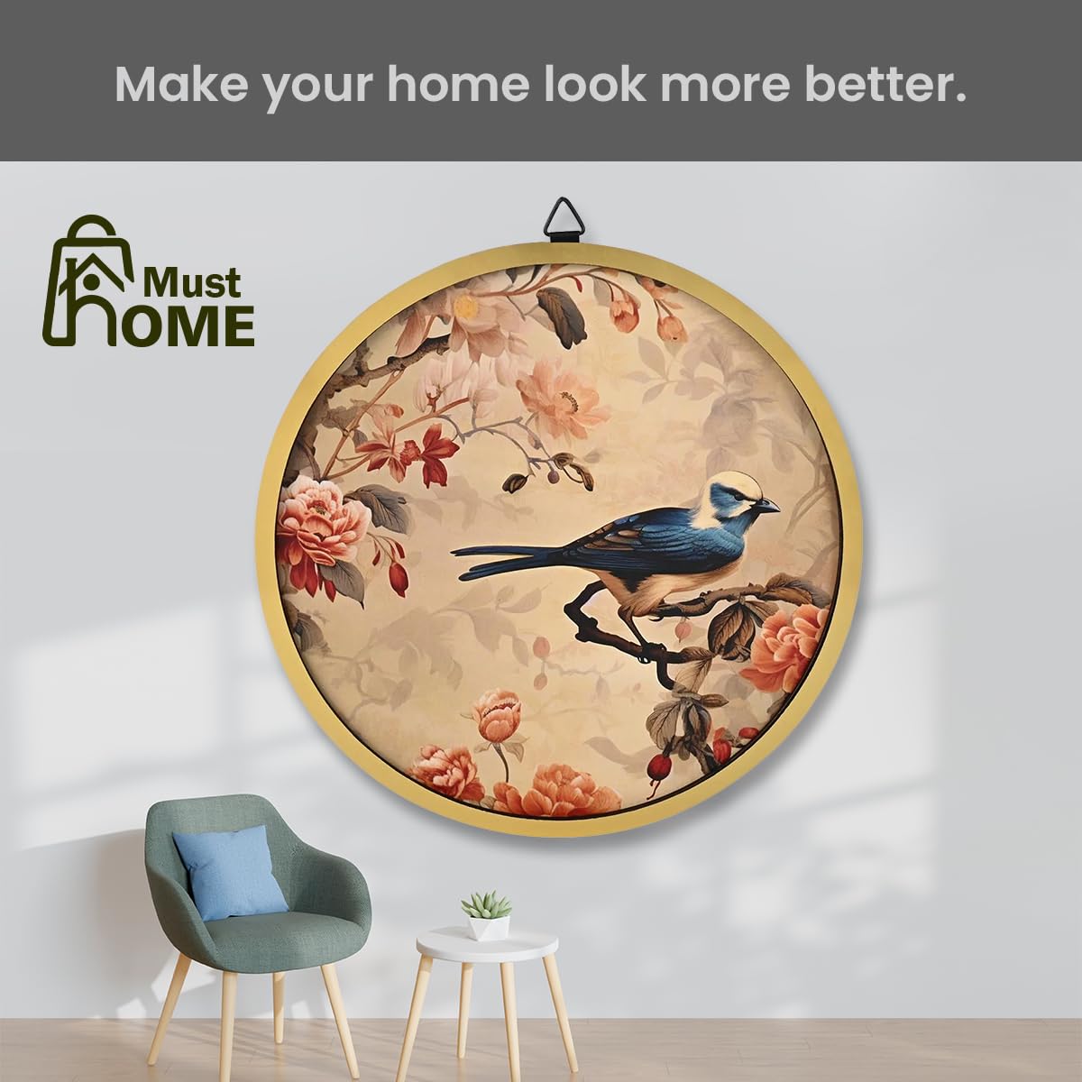 MustHome Wall Plates for home decoration Set of 6