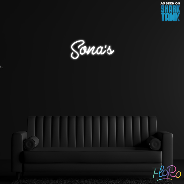 Customise FloRo Sign