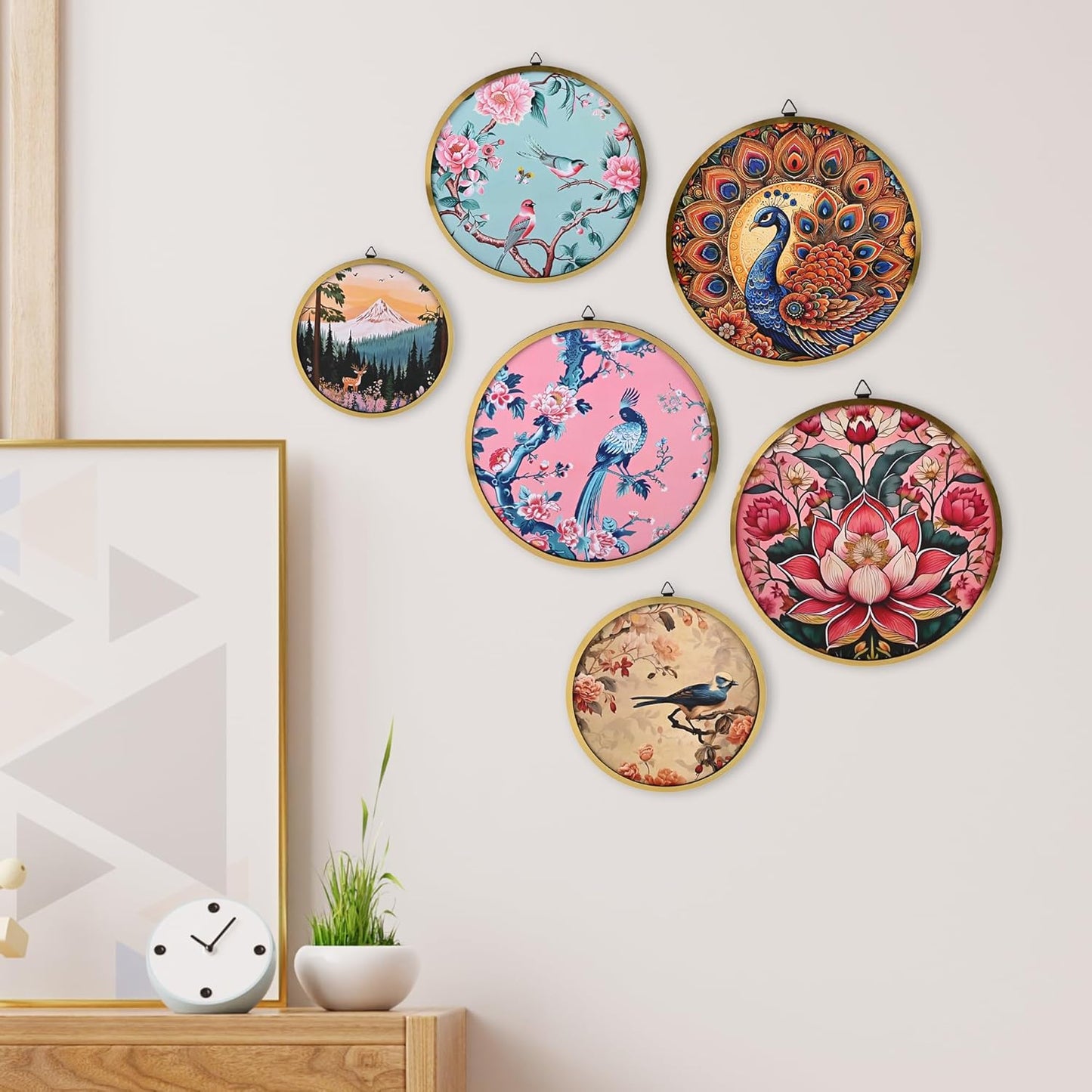 MustHome Wall Plates for home decoration Set of 6
