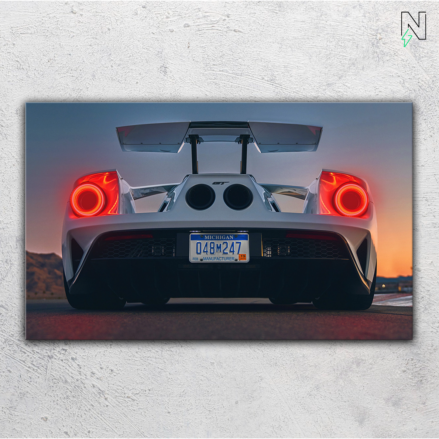 Nissan V3 GTR LED Neon Art