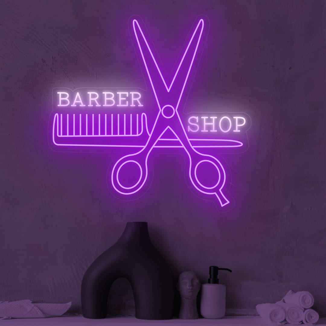 Barber Shop Neon Light