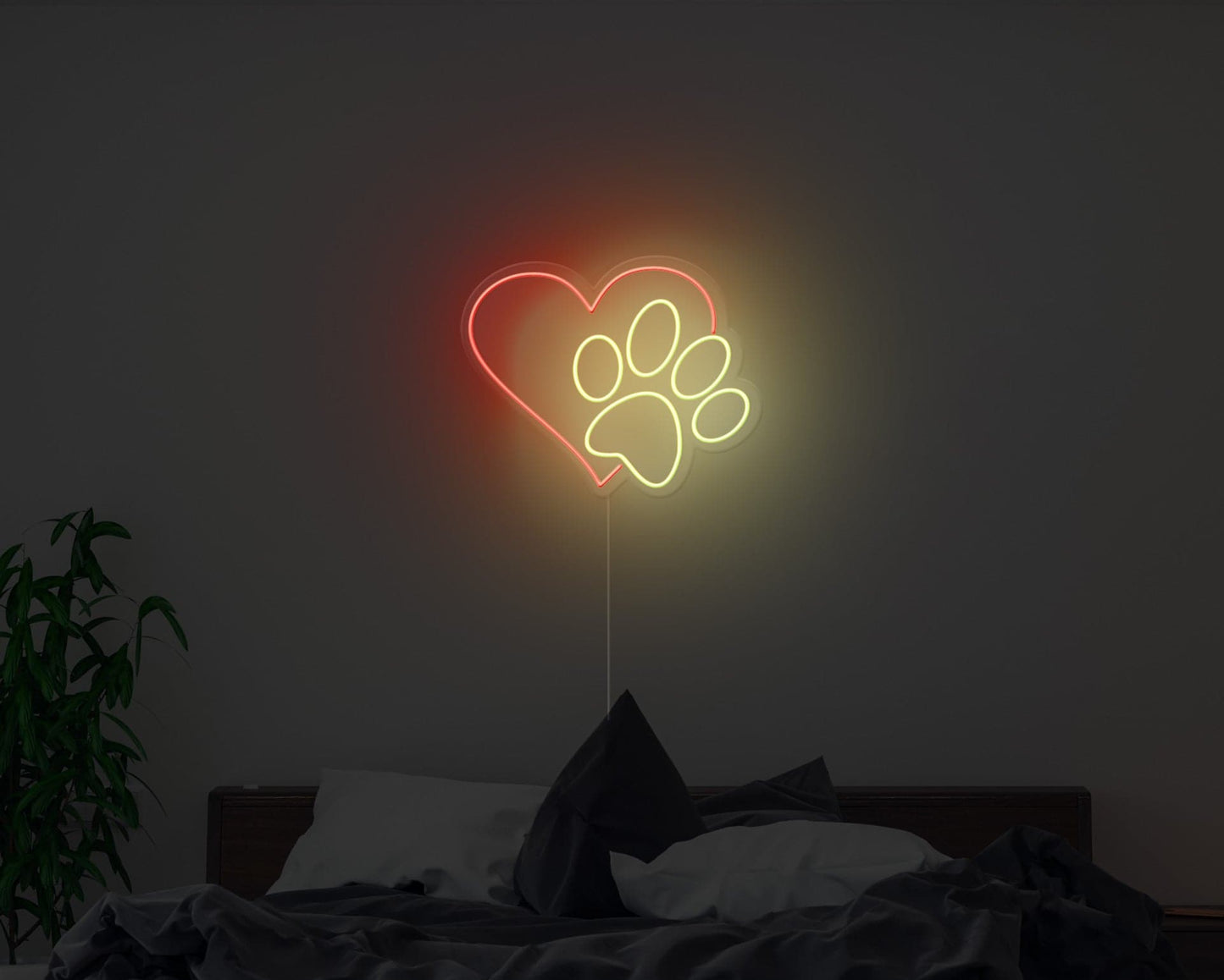 Paw Neon Sign