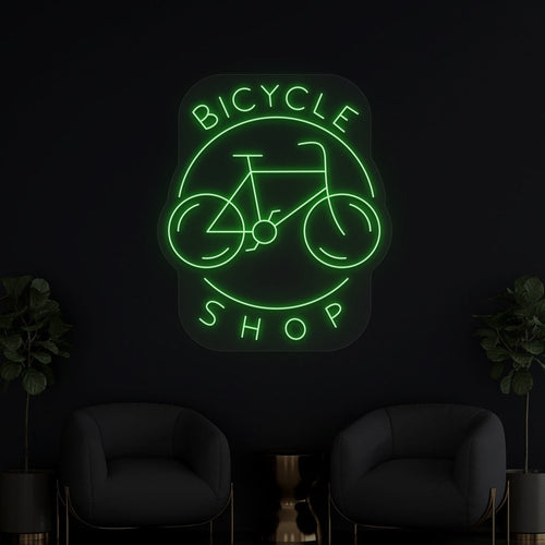 Bicycle Shop Neon Sign