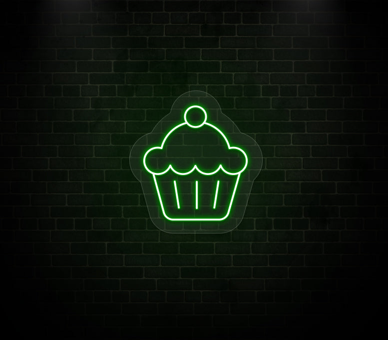 Cupcake Neon Sign