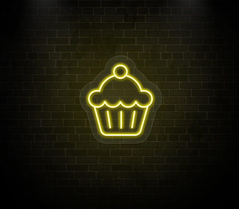Cupcake Neon Sign