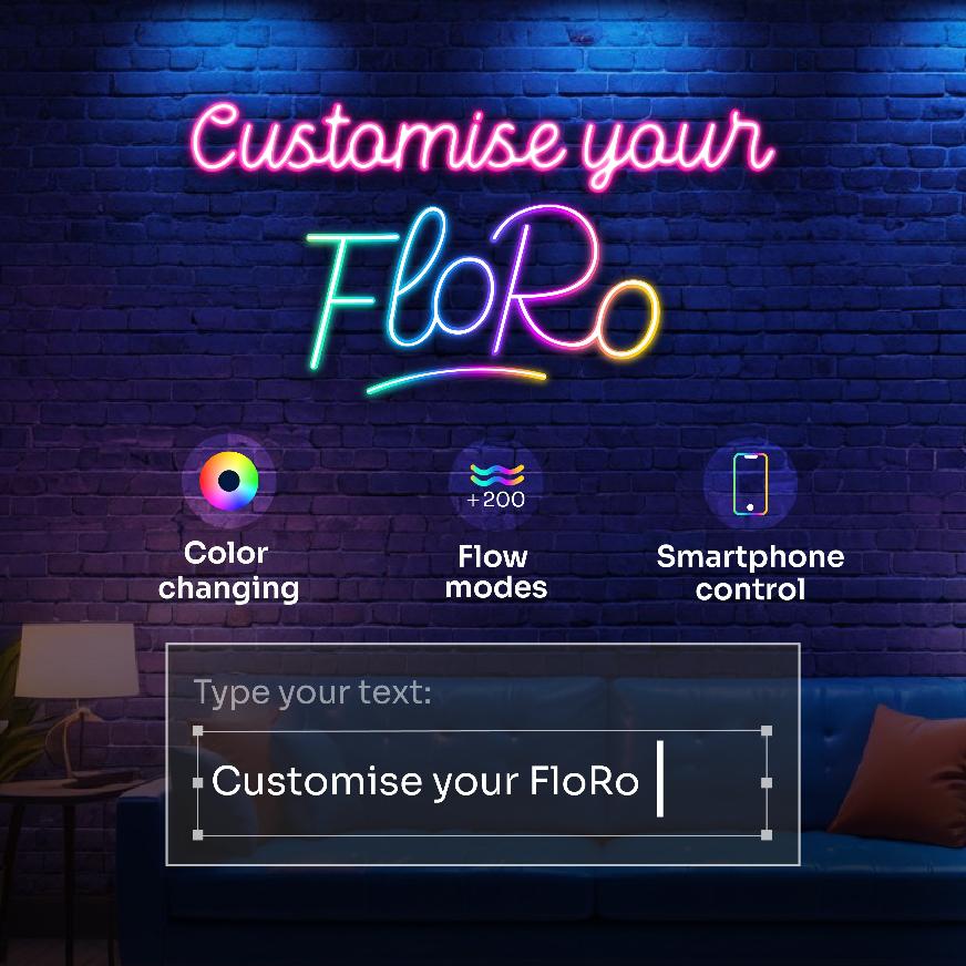 Customise FloRo Sign