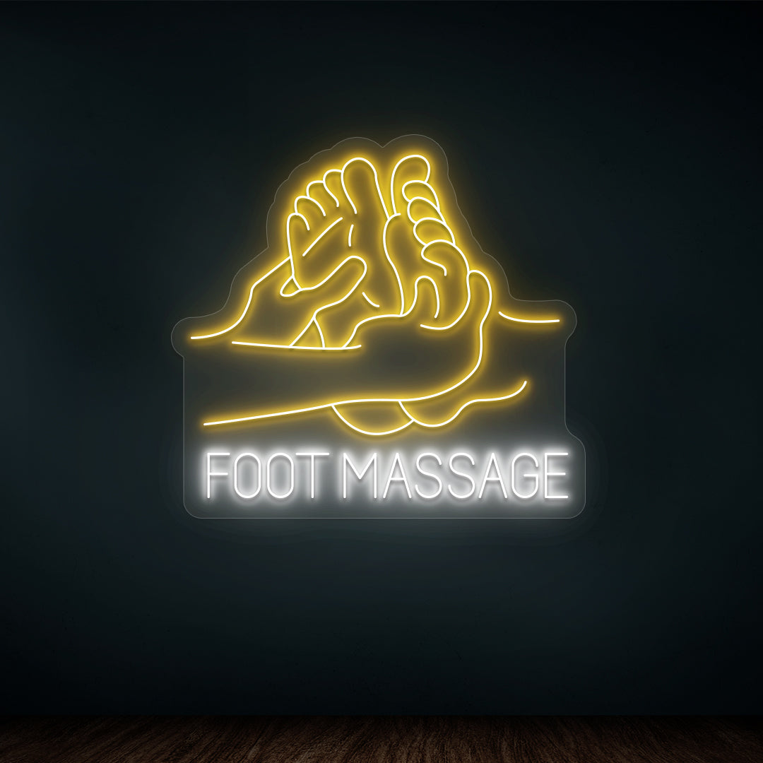 Foot Massage Neon Sign