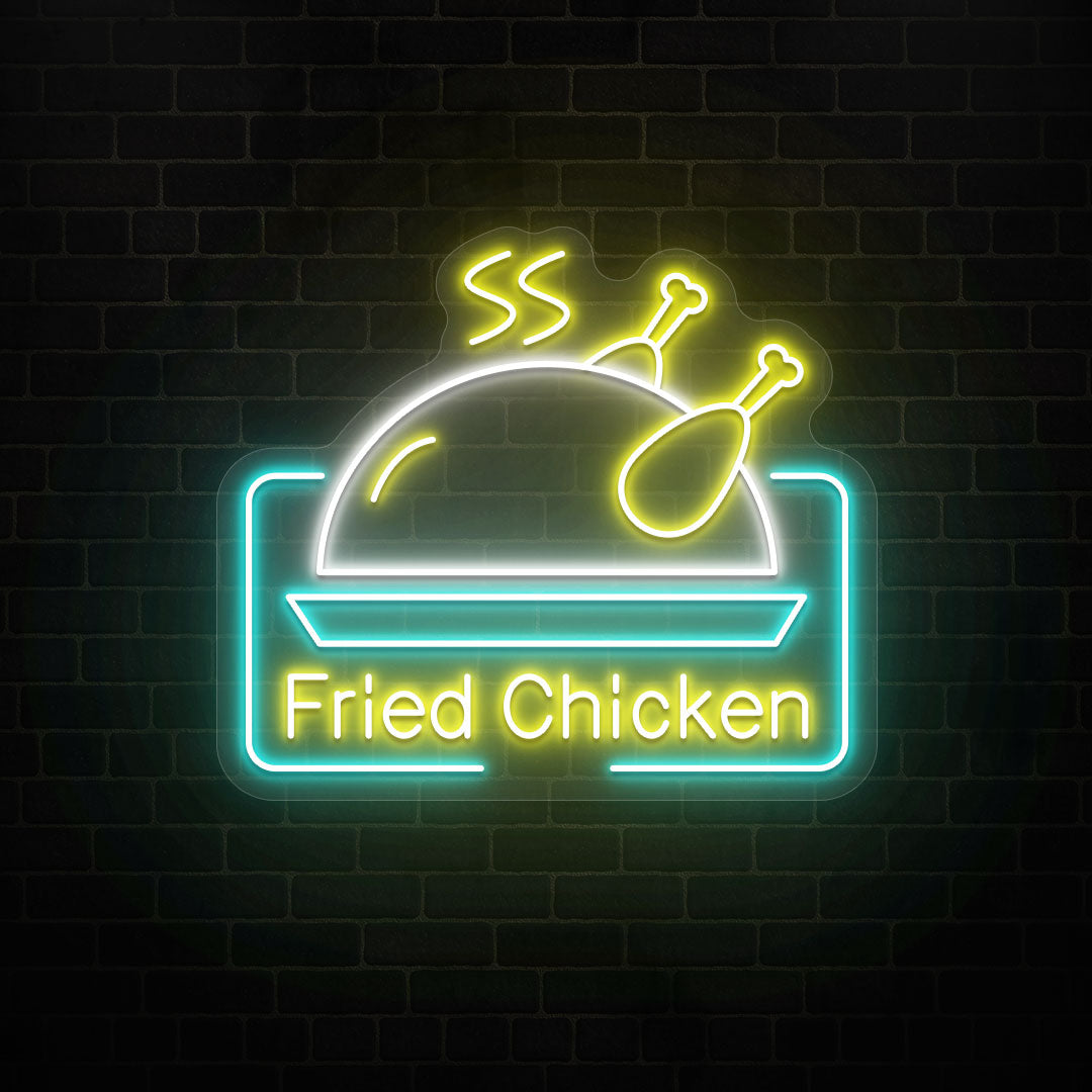 Fried Chicken Neon Sign