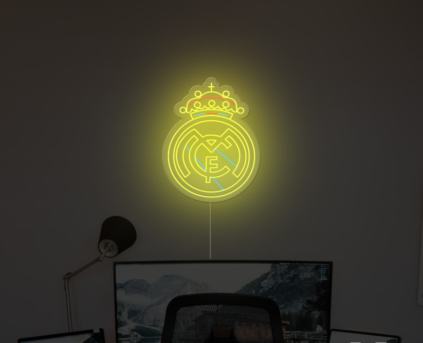Real Madrid Neon Sign