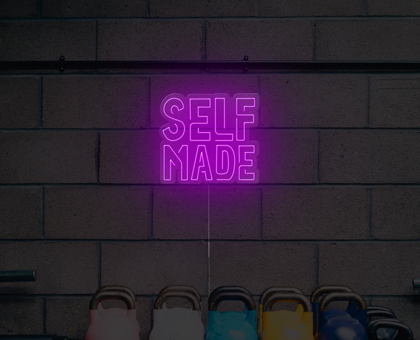 Self Made Neon Sign