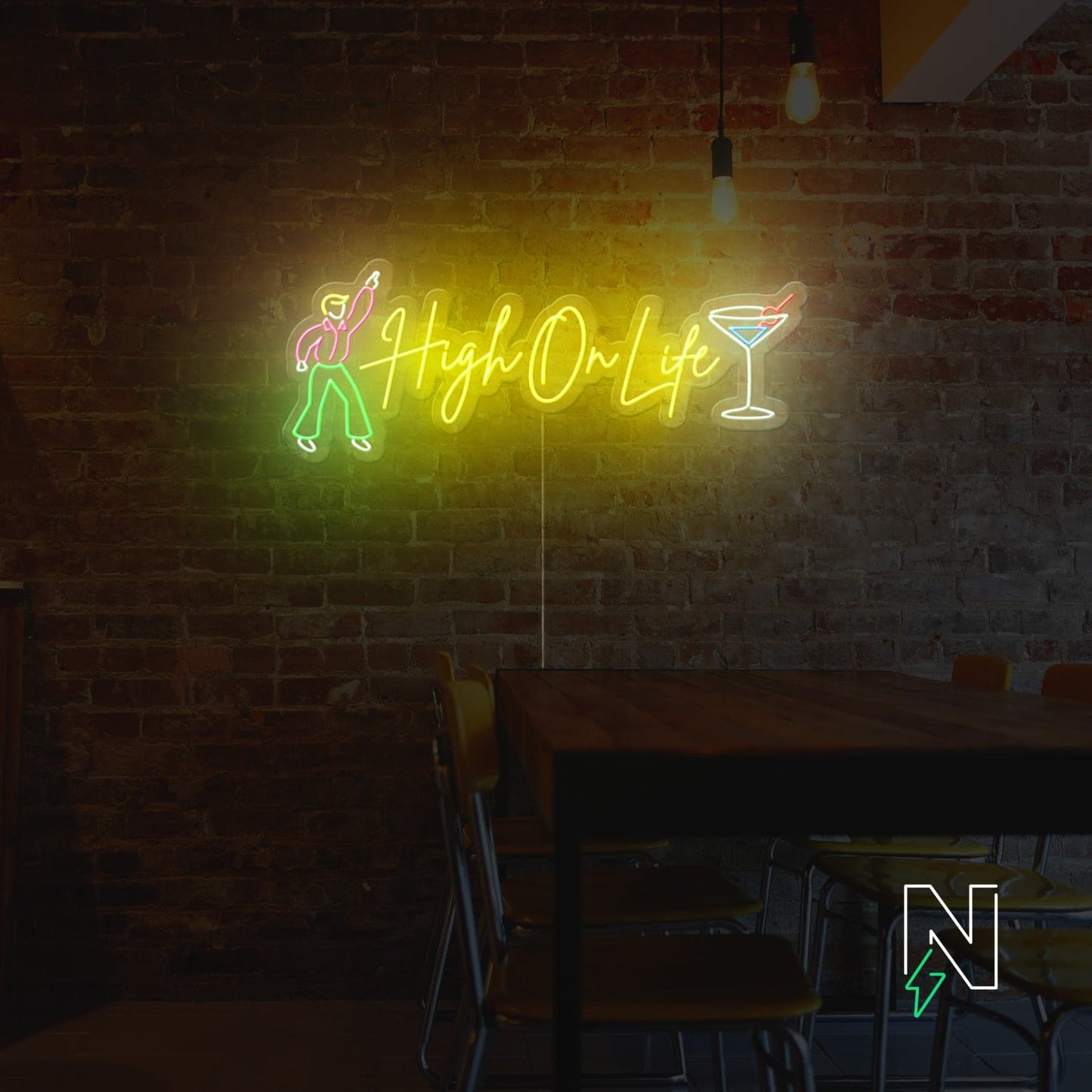 High On Life Neon Sign