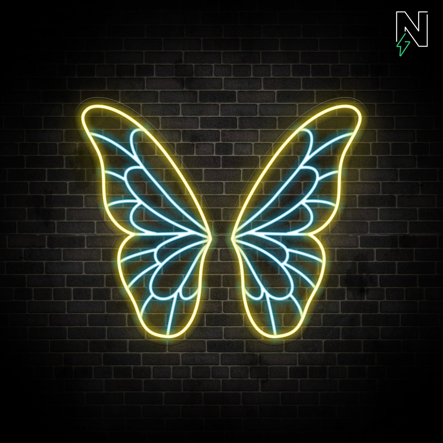 Butterfly Wings Neon Sign