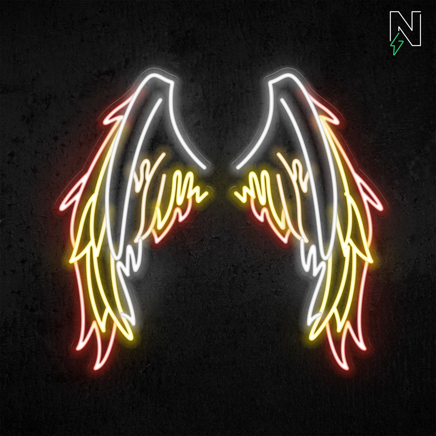 Gladiator Wings Neon Sign