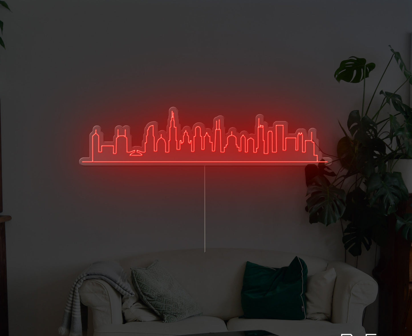 Skyline Neon Sign