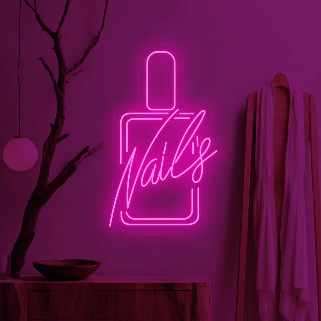Nails Art Neon Sign