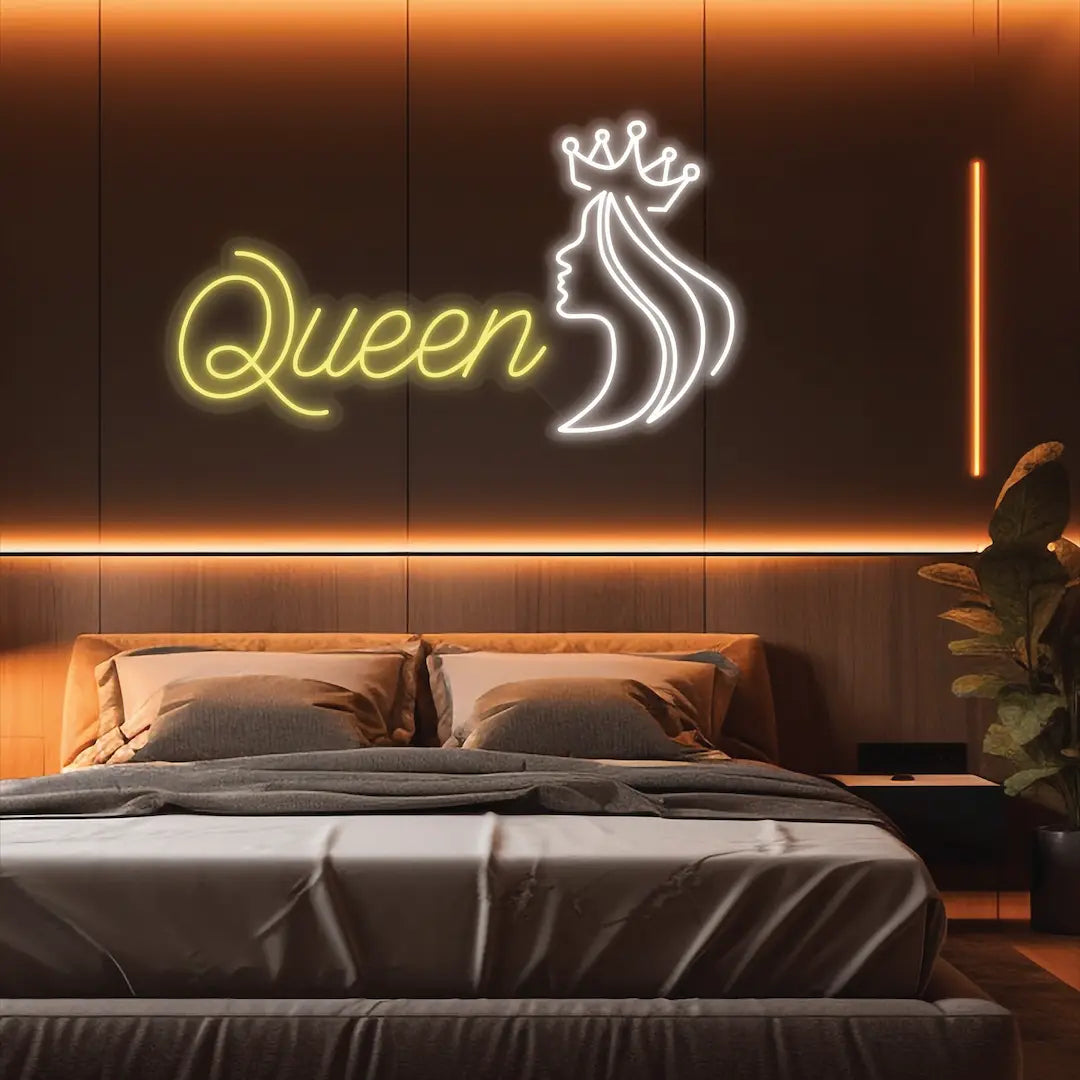 Queen Neon Sign