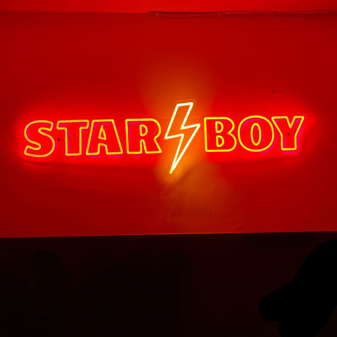Star Boy Neon Sign