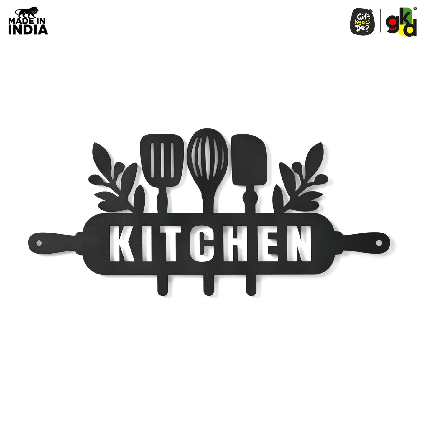 Welcome, Coffee & Kitchen Theme Wall Art | Wood Wall Hanging for Home Décor, Cafe Decor