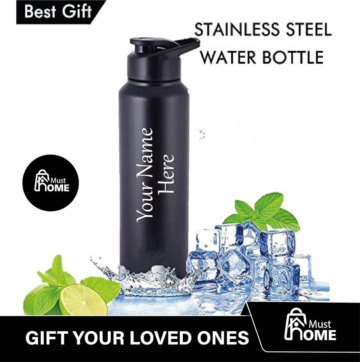 MustHome | Customized Water Bottle | Personalized Water Bottle