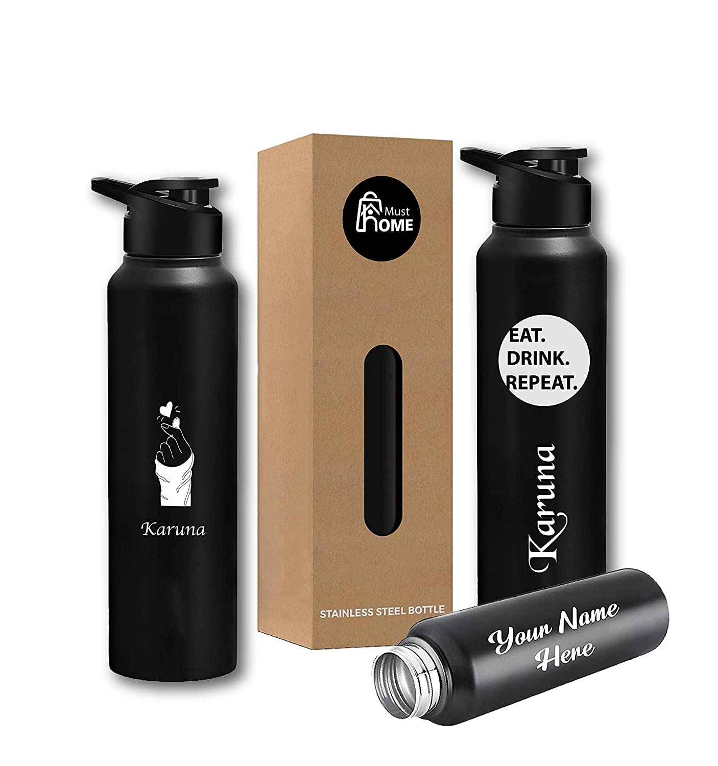 MustHome | Customized Water Bottle | Personalized Water Bottle