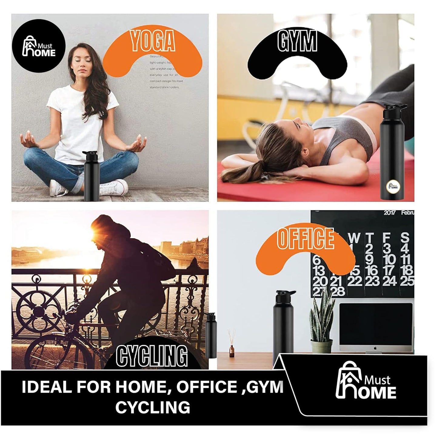 MustHome | Customized Water Bottle | Personalized Water Bottle