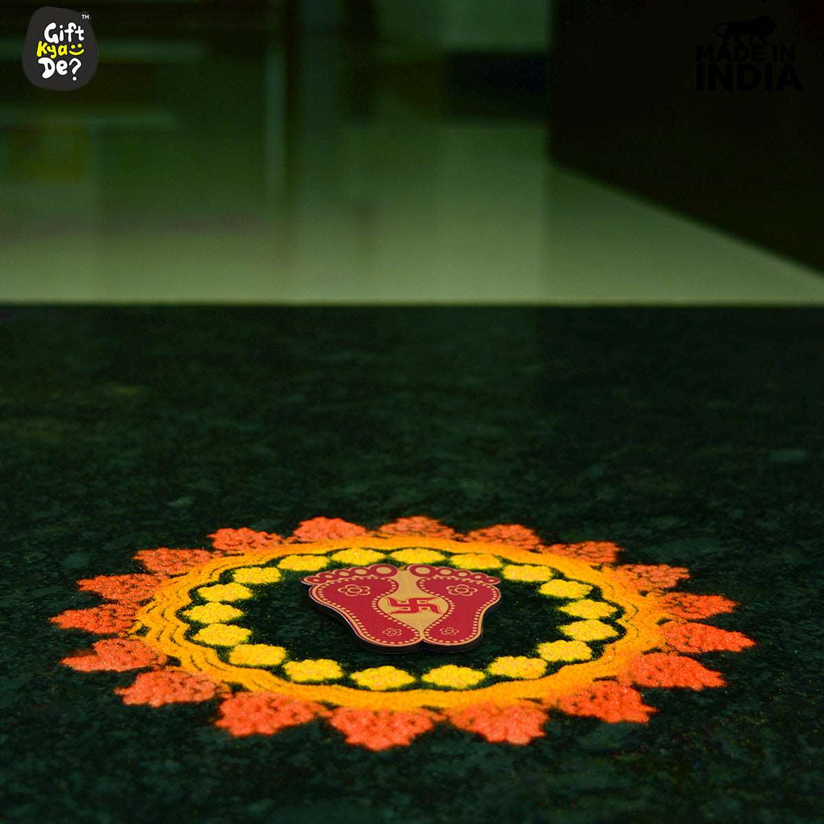 Devi Charan Paduka (Pack of 9) | Diwali Gifts