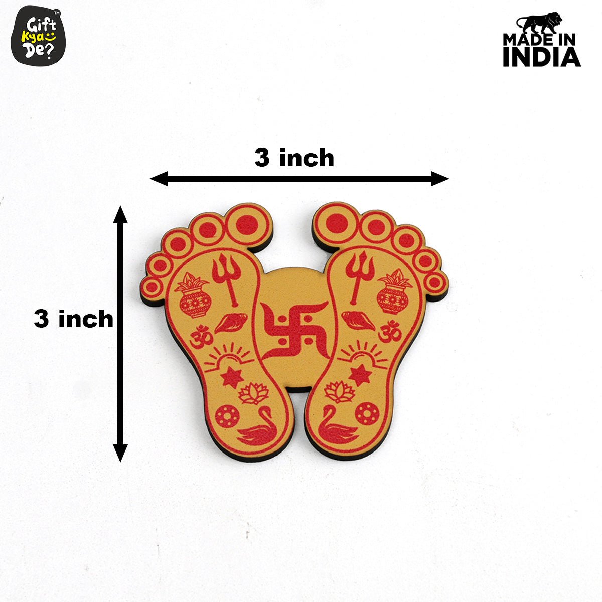Devi Charan Paduka (Pack of 9) | Diwali Gifts