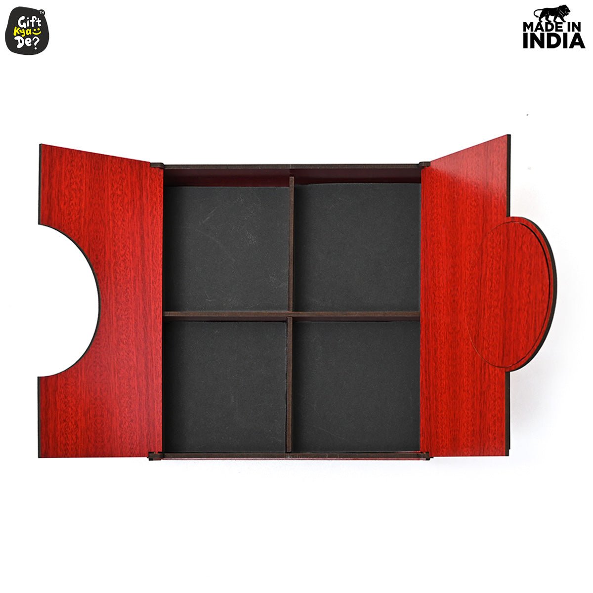Wooden Dry Fruit Box (Empty Box) | Festive Box